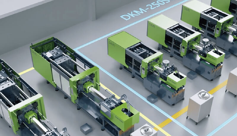 德庫瑪智能注塑生產(chǎn)線